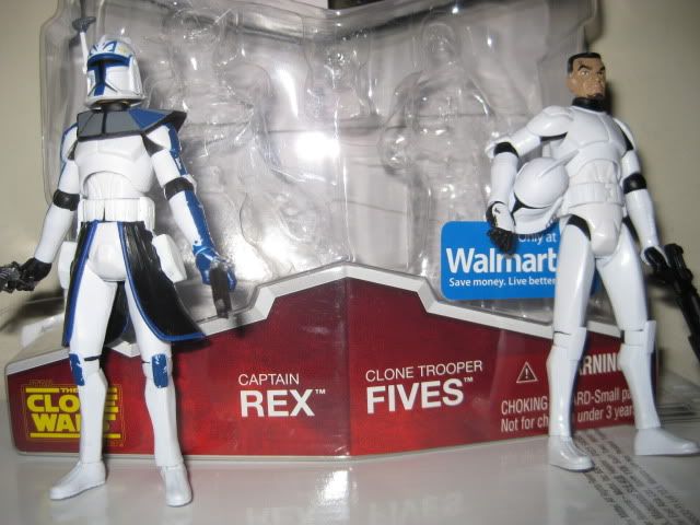 Some Star Wars Clone Wars toys