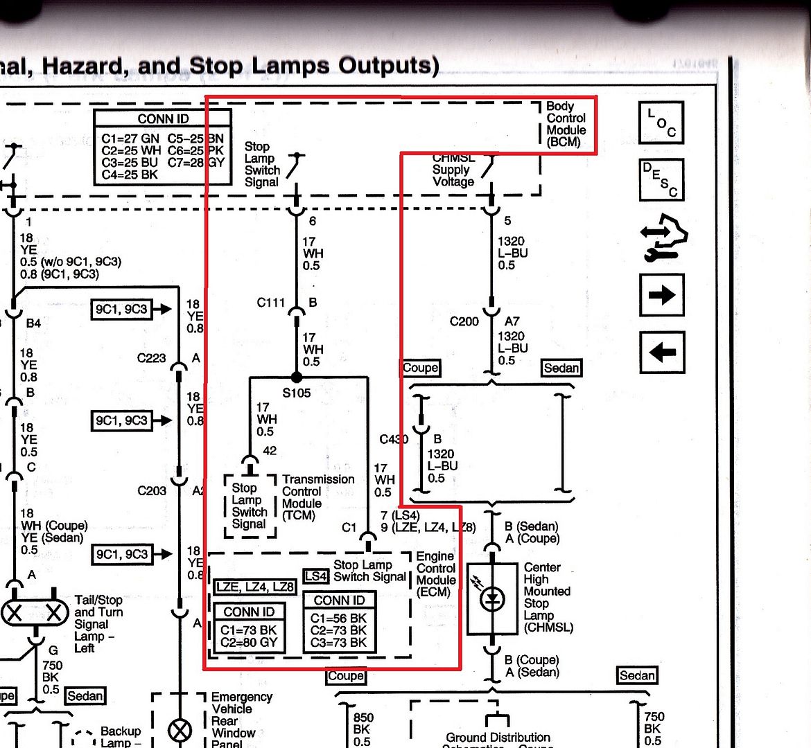 07+ E67 BCM Brake Signal Verification LS1TECH Camaro and Firebird