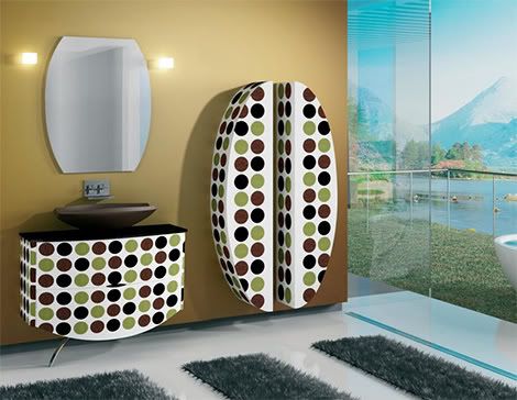 Minimalist Decorated Bathroom Furniture Interior
