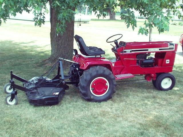 narrow front garden tractor kit