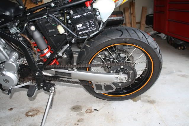 2020 klx110 rear fender