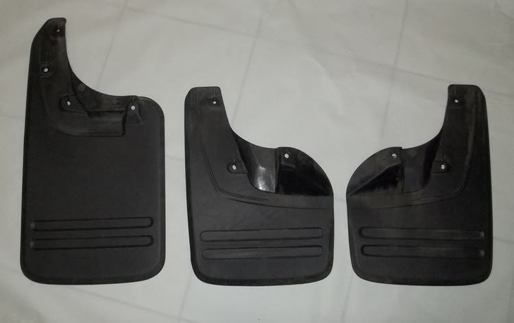 toyota prius genuine front and rear mud flaps 2009 #6