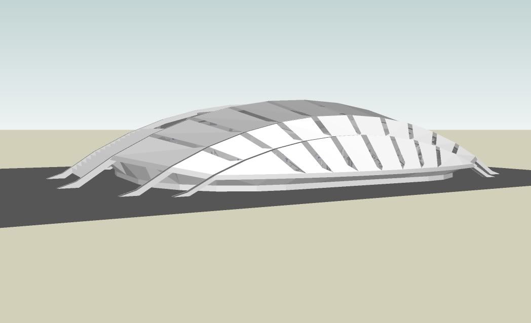 toyota stadium sketchup #4