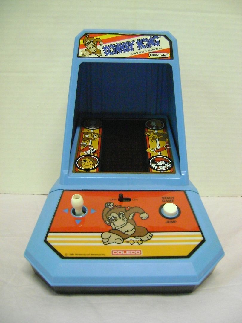 Nintendo Donkey Kong Coleco Mini Arcade Game 1981/1982 eBay