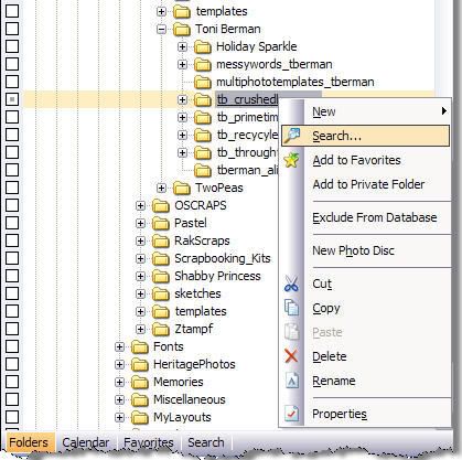 Screenshot of Right Clicking on Folder Screenshot of Right Clicking on Folder