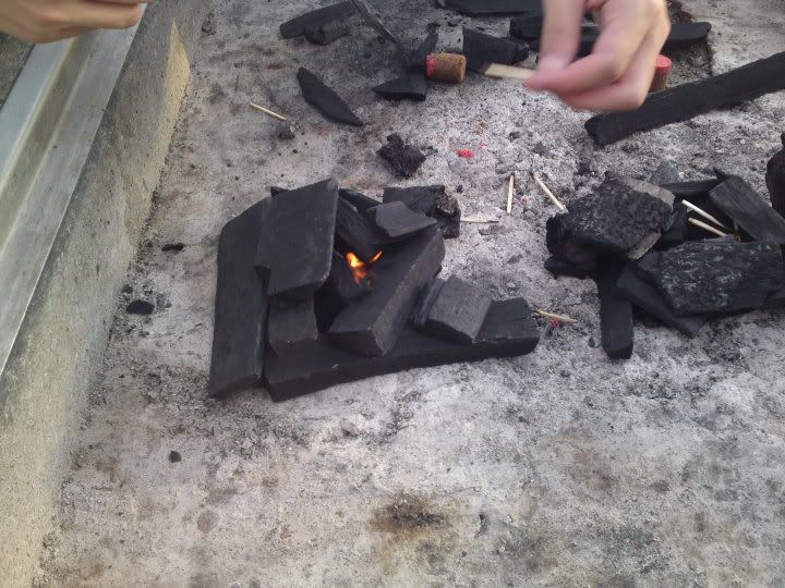 Starting the fire