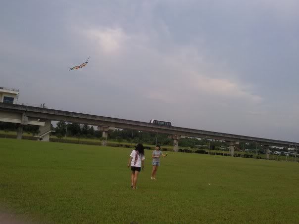 Playing Kite