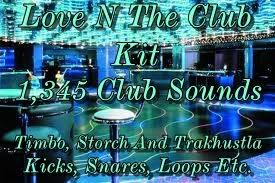 Product picture Love N Tha Club Drum Kit 1,345 Sounds