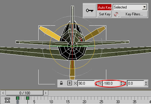 A6M3 WW2 Plane Animation *