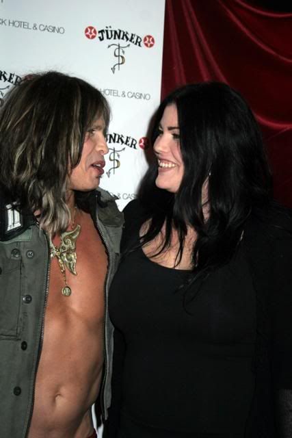 Aerosmith's frontman Steven Tyler's daughter with actress Cyrinda Fox, Mia Aerosmith's frontman Steven Tyler's daughter with actress Cyrinda Fox, Mia