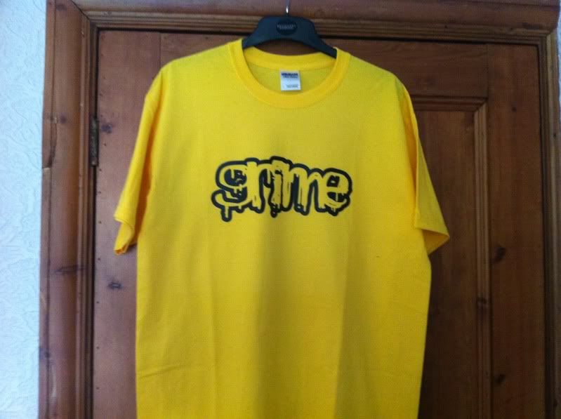 Butterz style Black Logo Yellow T