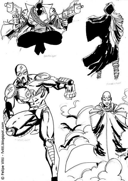 Sketch book Quadrinhos 03