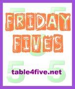 Friday Fives Badge