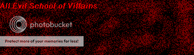 The Evil School of Villains banner