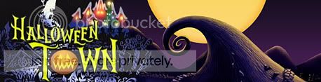 Nightmare Before Christmas:Halloween Town banner