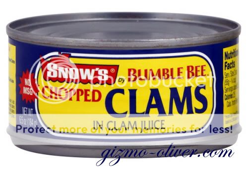 Six 6 5 oz Cans Snows Chopped Clams Bumble Bee 2 7 lbs 15 Available 