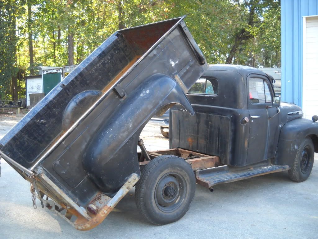 1950'S ford dump truck