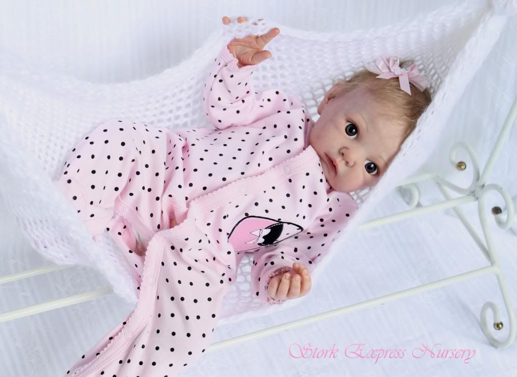 Stork Express Nursery Reborn Lola by Audrie Stote Lifelike Baby Doll Le
