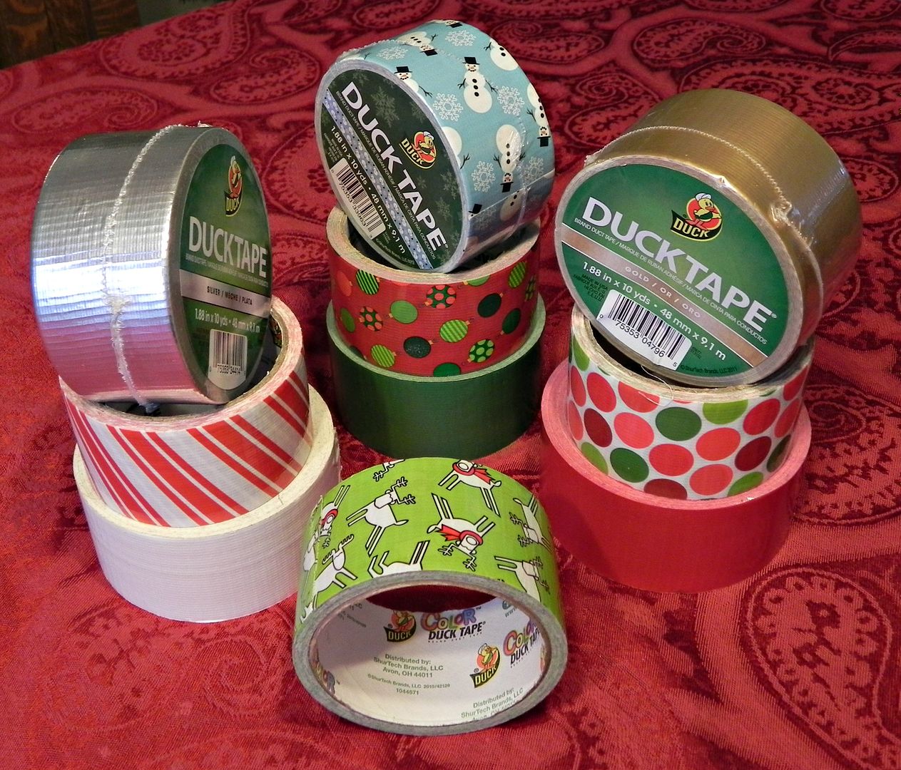 holiday duck tape