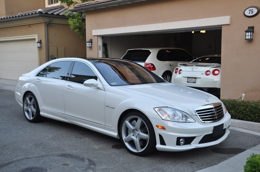 Mercedes Benz s63 AMG w221 Р±РµР»С‹Р№