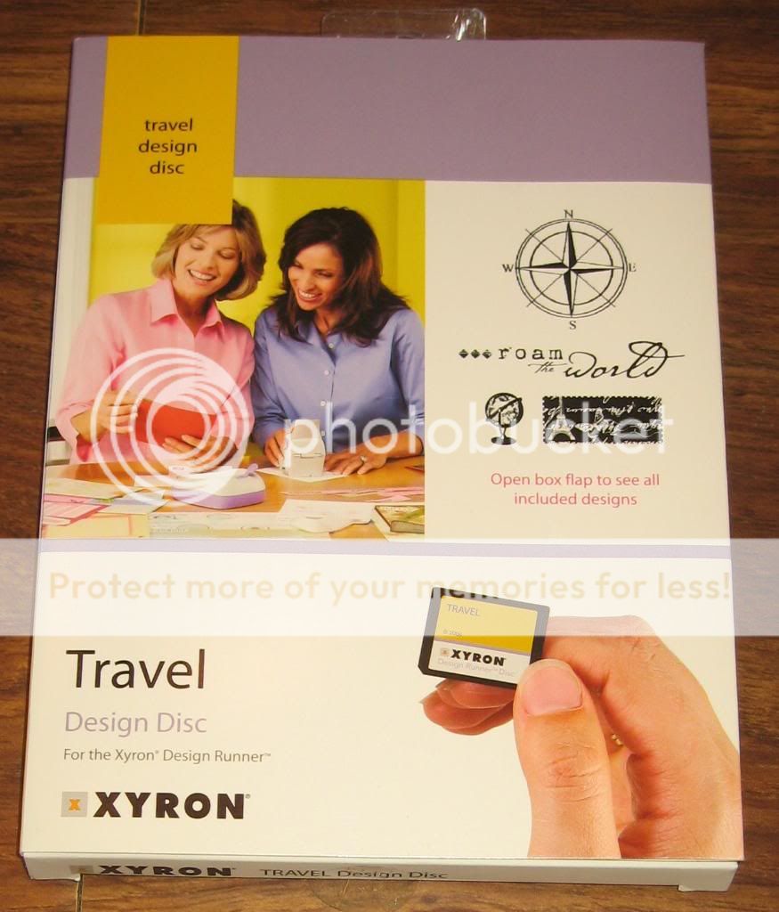 Xyron Travel Design Disc New NIB  